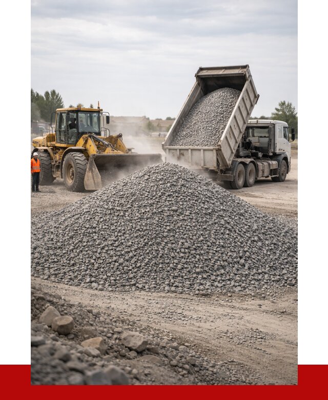 Купить щебень с доставкой в Междуреченске от 2526 руб. | ПРОНЕРУДМжд
