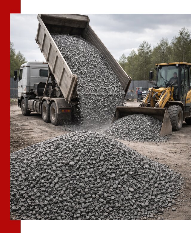 Доставка и продажа щебня гранитного в Междуреченске