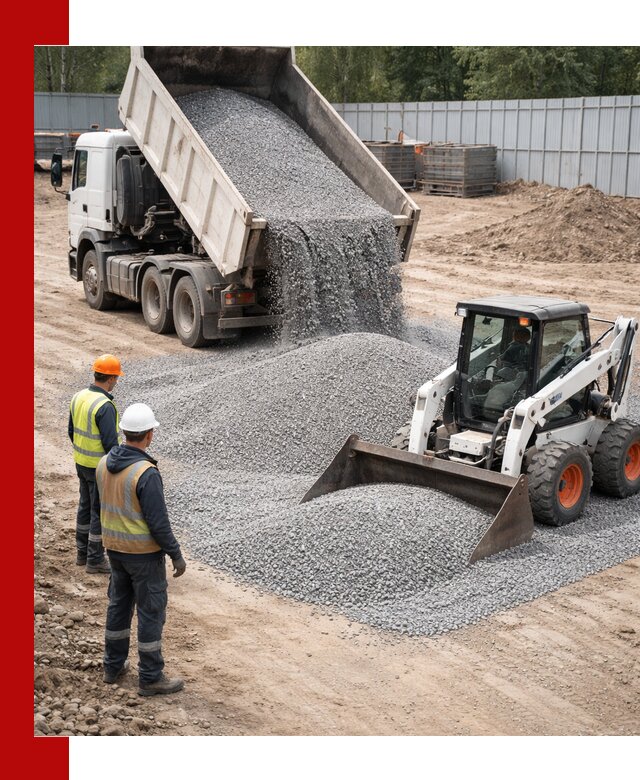 Доставка и продажа гранитного щебня фракции 0-5 в Междуреченске