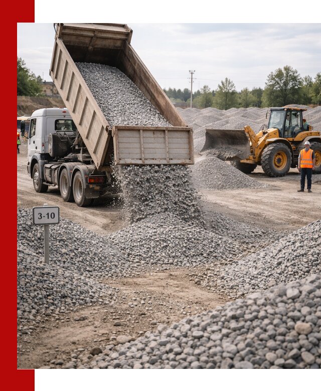 Гранитный щебень фракции 3–10: доставка и продажа в Междуреченске