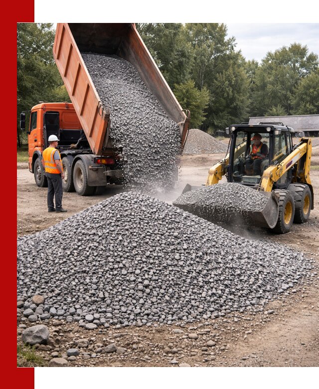 Купить гранитный щебень фракции 5–10 в Междуреченске с доставкой