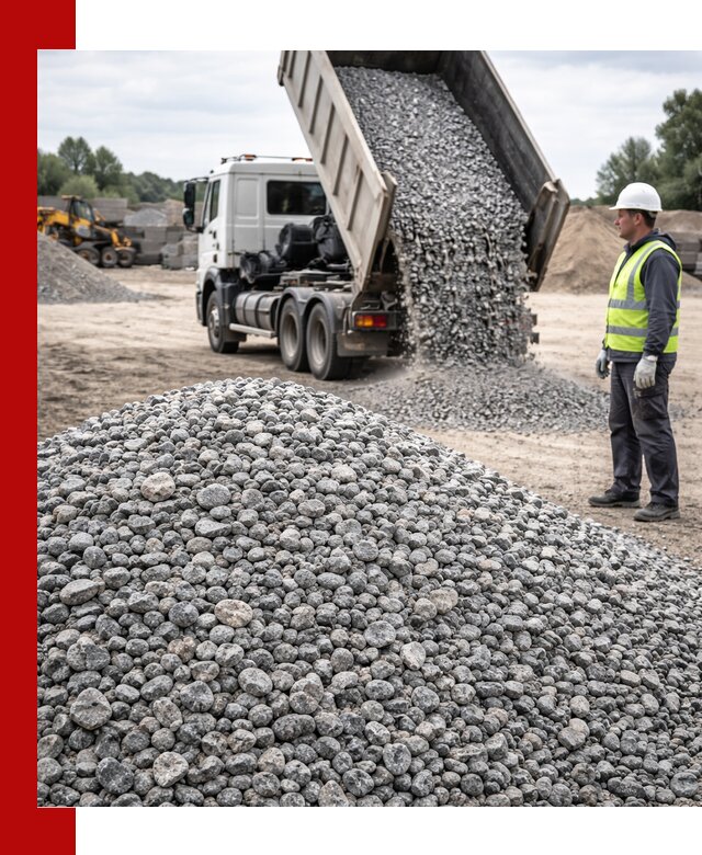 Доставка и продажа гранитного щебня фракции 5-20 в Междуреченске