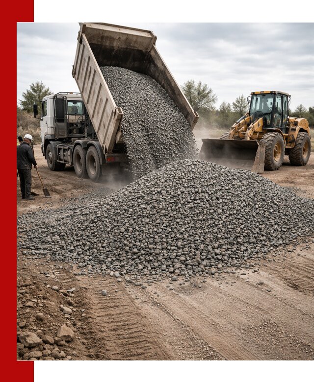 Гранитный щебень фракция 10-20 с доставкой в Междуреченске