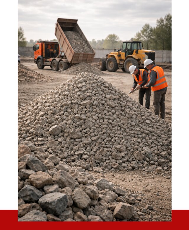 Гранитный щебень фракция 40-70 в Междуреченске от 2526 руб ПРОНЕРУДМжд