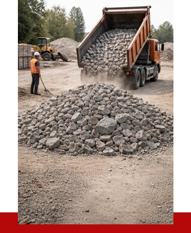 Гранитный щебень фракция 70-150 в Междуреченске от 1667 | ПРОНЕРУДМжд