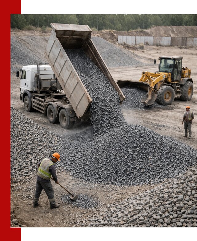 Щебень габбро-диабаз фр. 5-20 с доставкой в Междуреченске