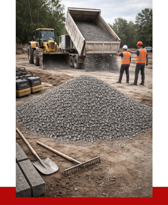 Гравийный щебень купить в Междуреченске от 2223 р. ПРОНЕРУДМжд