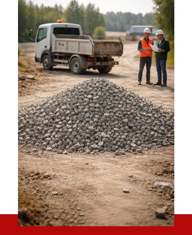 Гравийный щебень фракция 20-40 в Междуреченске от 1213 р. | ПРОНЕРУДМжд