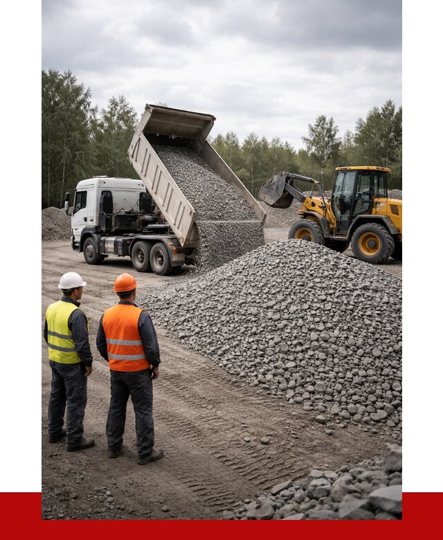 Гравийный щебень фракция 40-70 в Междуреченске от 9600р | ПРОНЕРУДМжд