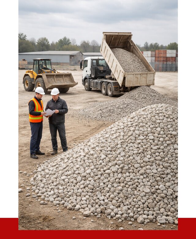 Известняковый щебень в Междуреченске от 1415 р. доставка | ПРОНЕРУДМжд