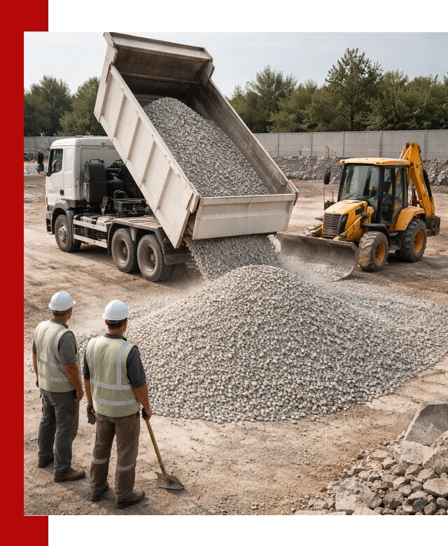 Купить известняковый щебень фракции 5–10 мм с доставкой в Междуреченске