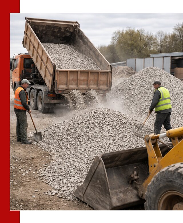 Доломитовый щебень фракции 5-20 с доставкой в Междуреченске