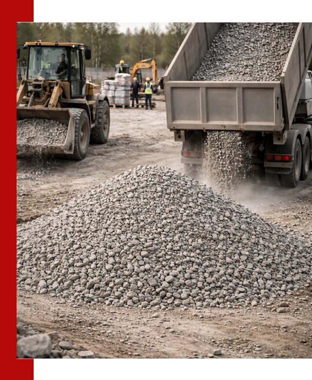 Вторичный щебень фракции 5-20 в Междуреченске — доставка и продажа крупнотоннажно