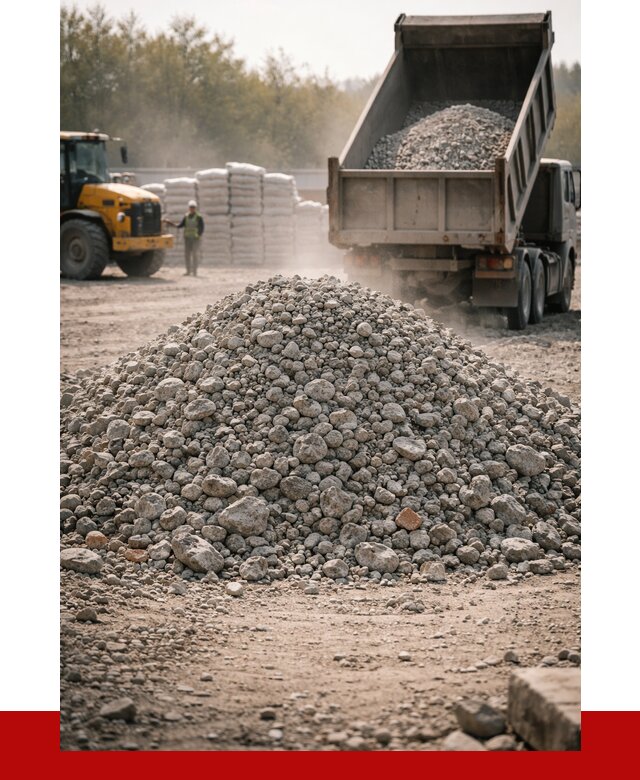 Вторичный щебень фракция 70-150 в Междуреченске от 1415 р. | ПРОНЕРУДМжд