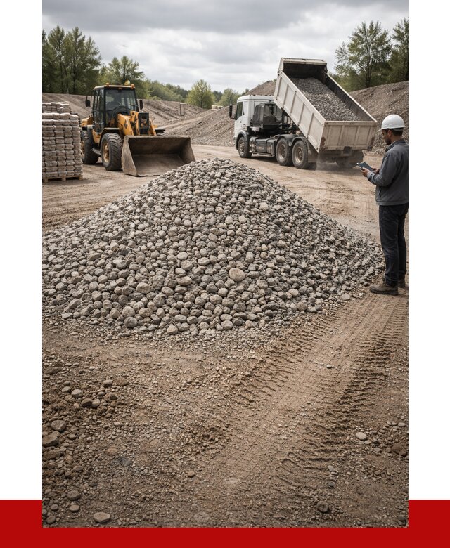 Купить бетонный щебень в Междуреченске, от 3234 р. ПРОНЕРУДМжд