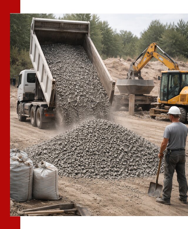 Доставка и продажа бетонного щебня в Междуреченске