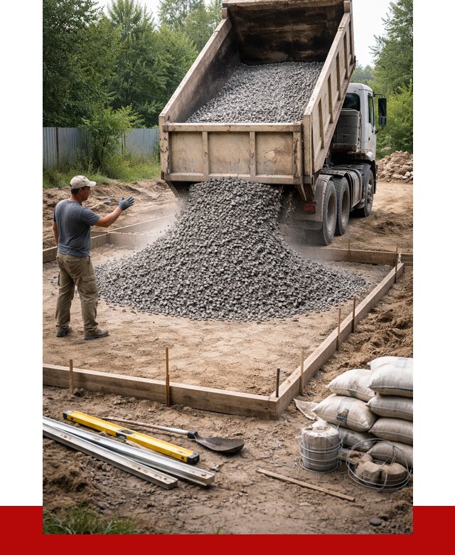 Купить щебень для фундамента в Междуреченске от 4547 р. | ПРОНЕРУДМжд