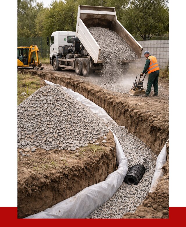 Щебень для дренажа в Междуреченске от 1869 р., ПРОНЕРУДМжд доставка