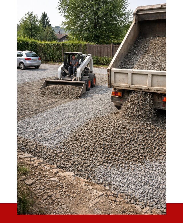 Щебень для парковки в Междуреченске с доставкой от 1213 р.| ПРОНЕРУДМжд