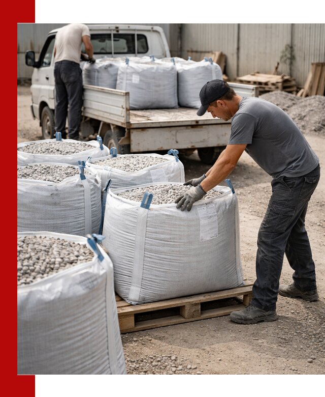 Доставка щебня в мешках по выгодным ценам в Междуреченске