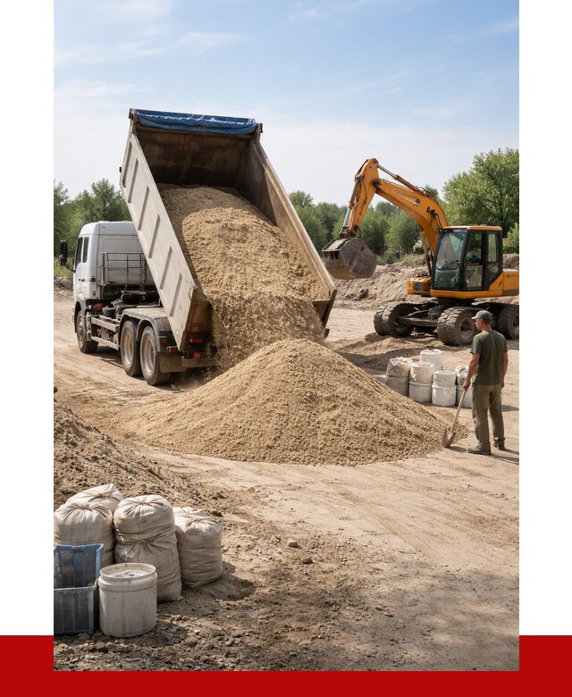 Купить речной песок в Междуреченске от 1213 р. за куб | ПРОНЕРУДМжд