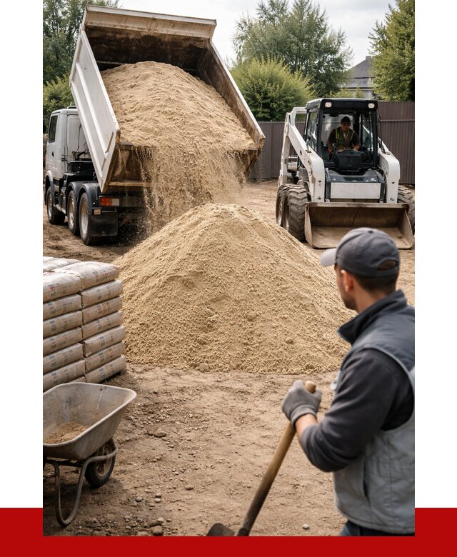 Мытый речной песок с доставкой в Междуреченске от 1465 р. | ПРОНЕРУДМжд