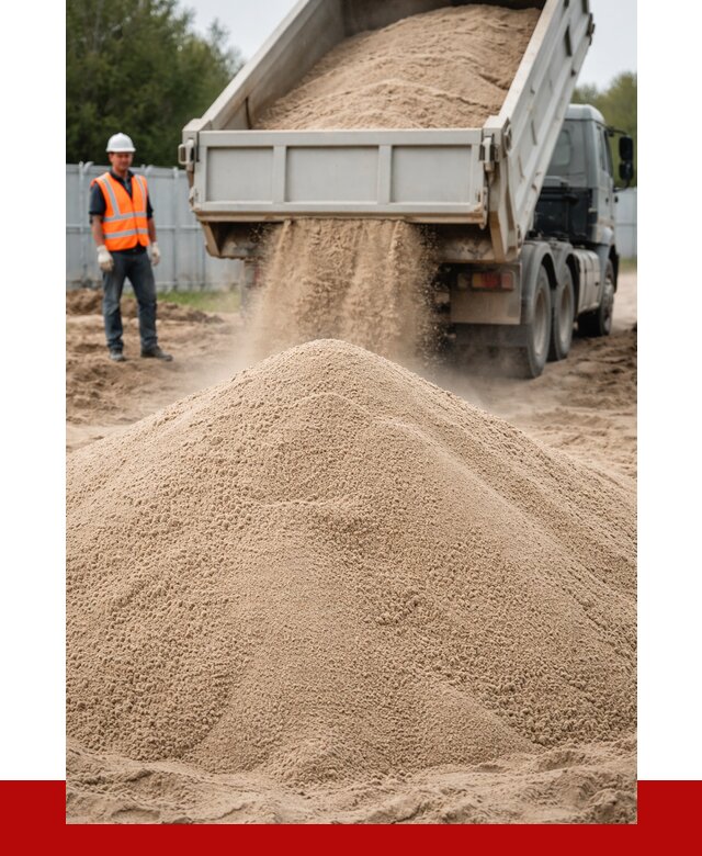 Купить сеяный песок с доставкой в Междуреченске от 2223 р ПРОНЕРУДМжд