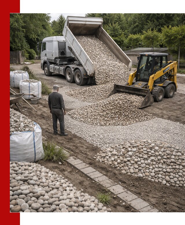 Доставка морской гальки оптом и в розницу в Междуреченске