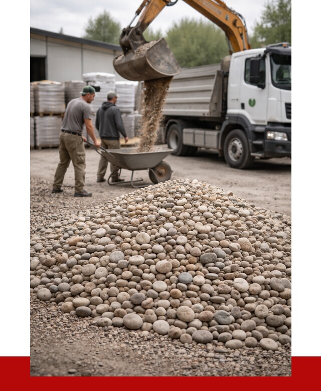 Галька декоративная в Междуреченске от 3234 р. за куб | ПРОНЕРУДМжд