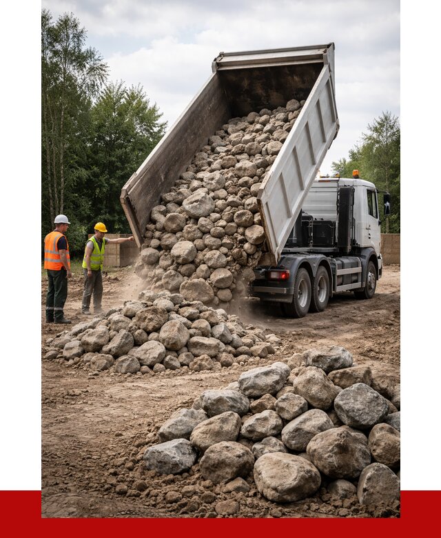 Купить булыжник в Междуреченске с доставкой от 4547 р. за куб | ПРОНЕРУДМжд