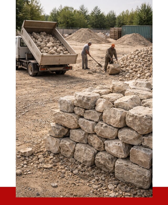 Бутовый камень известняковый в Междуреченске от 4244 р. | ПРОНЕРУДМжд