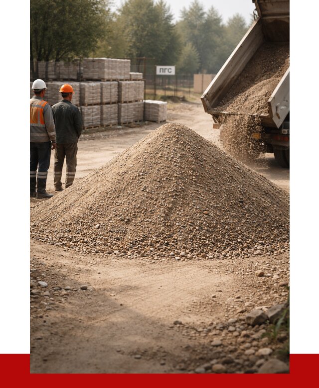 ПГС С1 с доставкой в Междуреченске от 2829 р. за куб | ПРОНЕРУДМжд