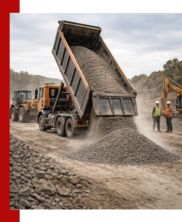 Щебёночно-песчаная смесь ЩПС С1 с доставкой в Междуреченске