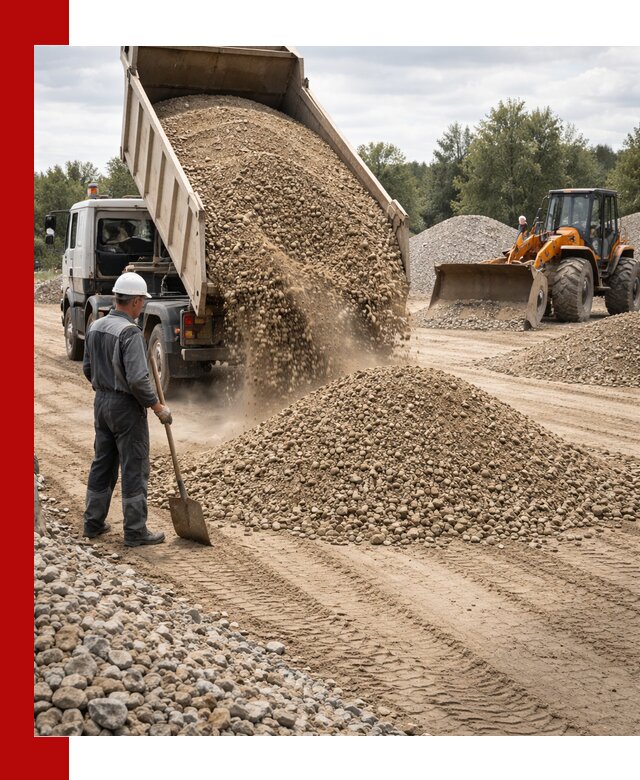 Доставка щпс С3 в Междуреченске самосвалами и бортовыми грузовиками