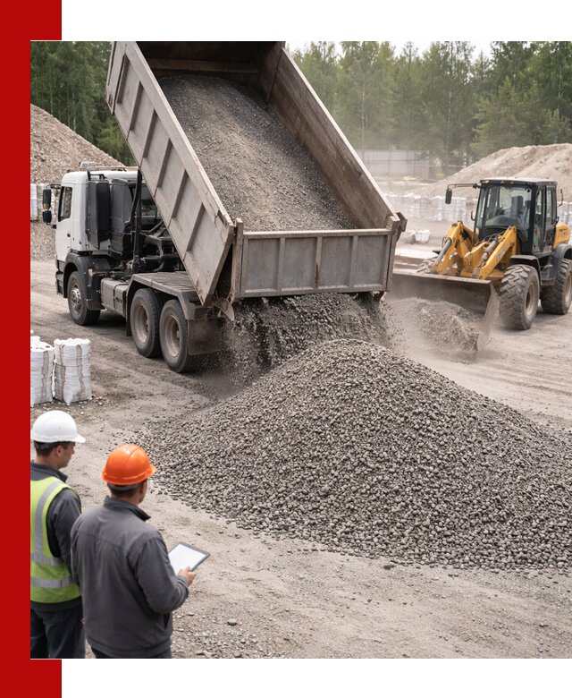 Доставка и продажа гранитного отсева 0-10 в Междуреченске