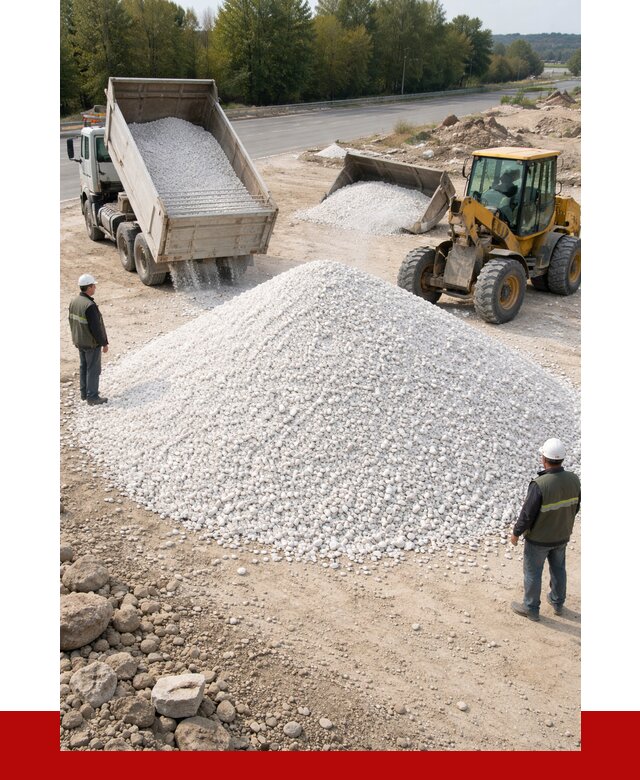 Белая мраморная крошка в Междуреченске от 4244 р. с доставкой | ПРОНЕРУДМжд