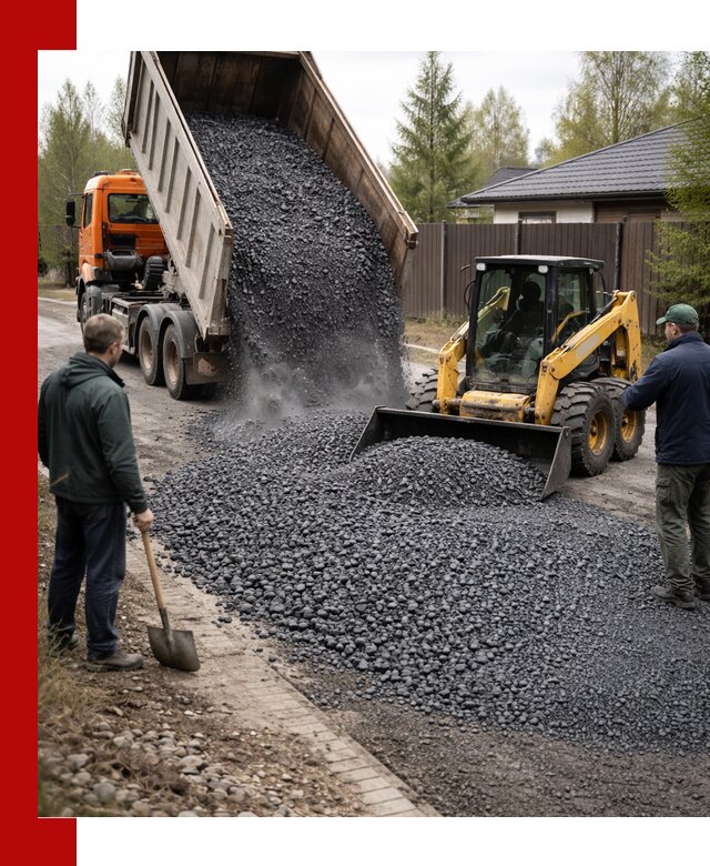 Крошка габбро с доставкой в Междуреченске для строительных работ