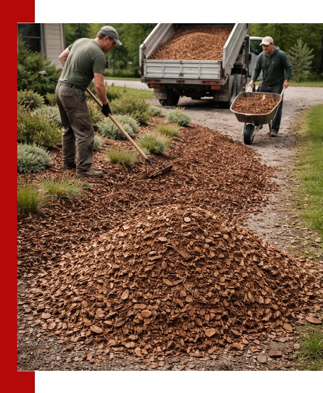 Крошка для мульчирования с доставкой в Междуреченске