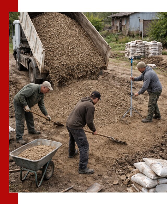Керамзитовый песок с доставкой в Междуреченске оптом и в розницу