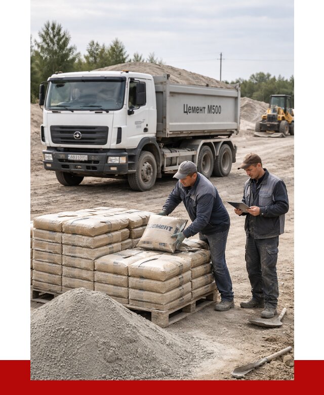 Купить цемент м500 с доставкой в Междуреченске от 5255 р. | ПРОНЕРУДМжд