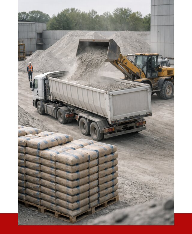 Купить цемент навалом в Междуреченске от 5558 р. с доставкой | ПРОНЕРУДМжд