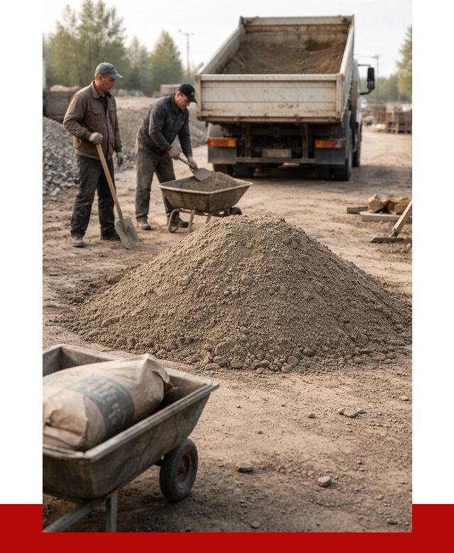 Цементно-песчаная смесь М150 в Междуреченске от 4749 р. | ПРОНЕРУДМжд