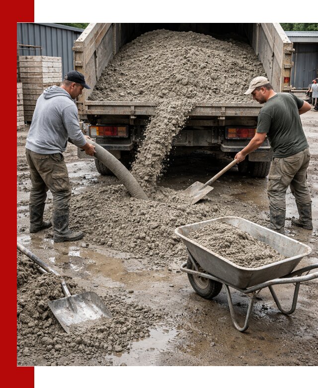 Цементно-песчаная смесь М150 доставка в Междуреченске