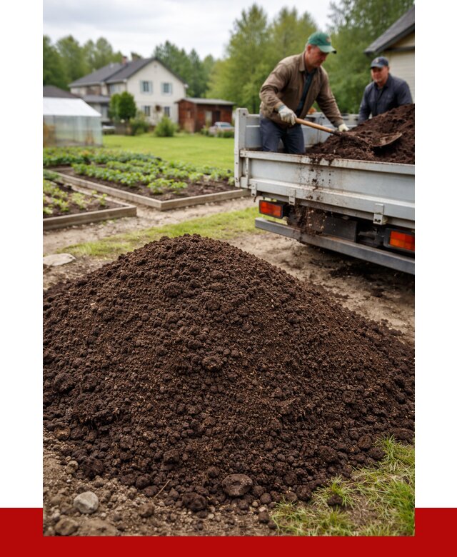 Плодородный грунт в Междуреченске с доставкой от 4244 р. | ПРОНЕРУДМжд