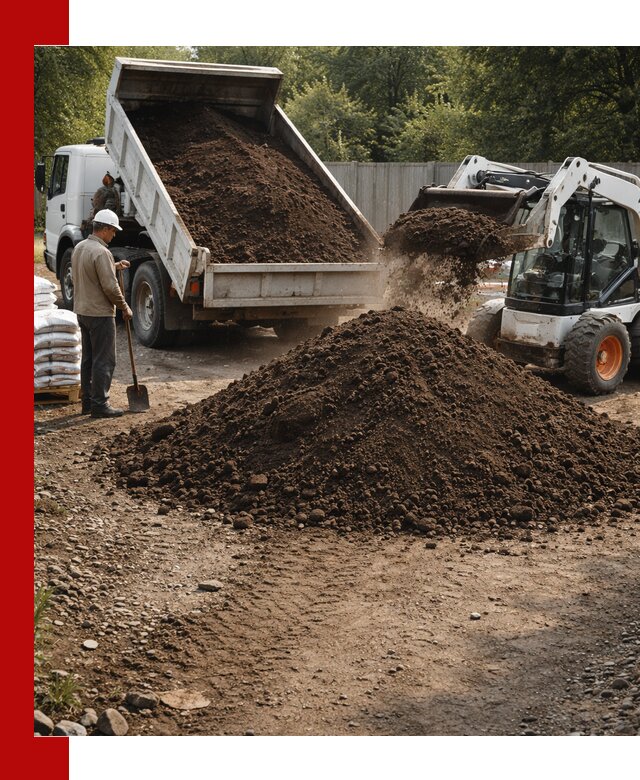 Доставка растительного грунта в Междуреченске от производителя оптом и в розницу