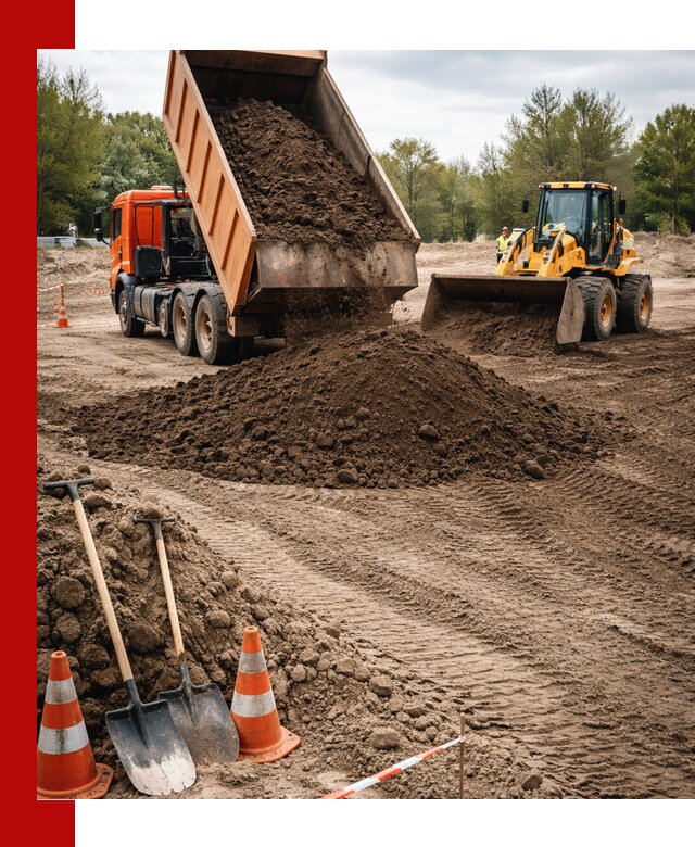 Поставка и доставка планировочного грунта в Междуреченске