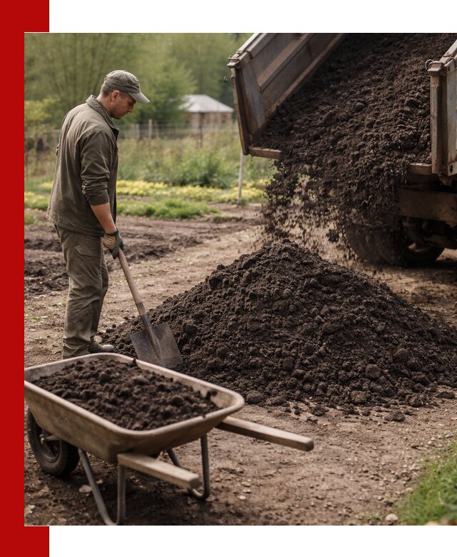Доставка качественной земли для огорода в Междуреченске