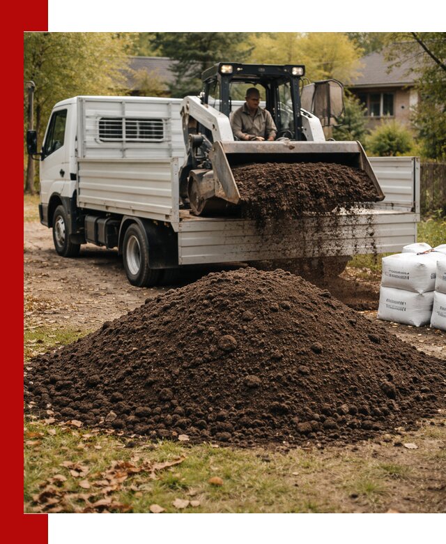 Доставка садовой земли в больших объёмах в Междуреченске