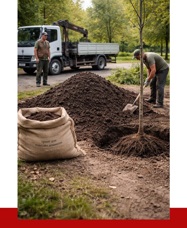 Грунт для посадки деревьев в Междуреченске от 1213 р. | ПРОНЕРУДМжд