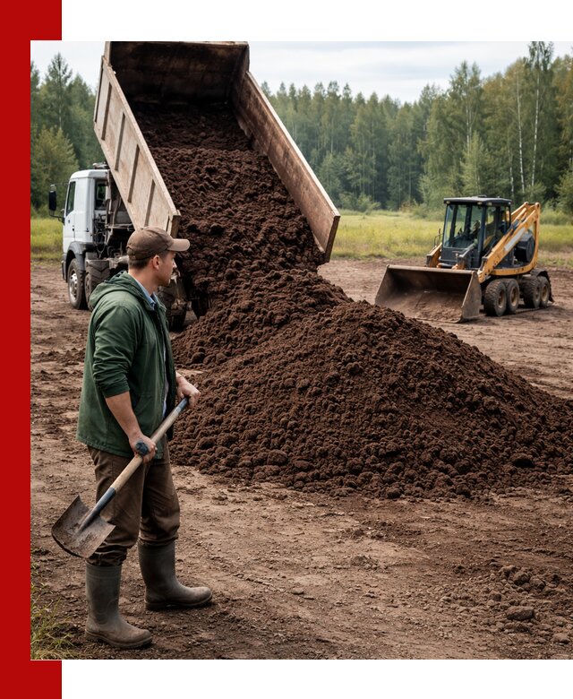 Купить верховой торф с доставкой в Междуреченске для садоводства и растений